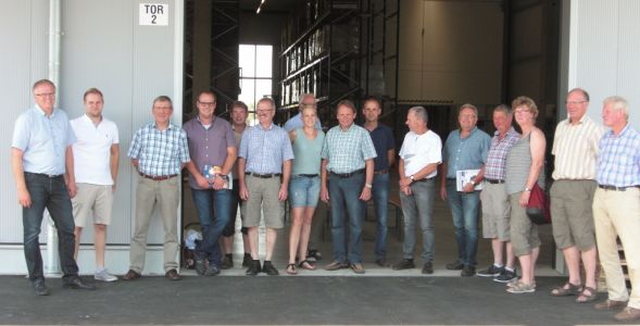 2016 Besuch Ortsverein Selm Logistikzentrum Ladbergen 13.09.2016