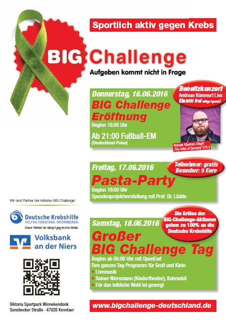 Big Challenge Plakat 2016