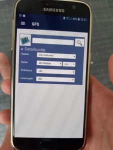 GFS App Ebersuche