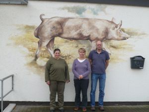 Dr. Schrader, Dr. Riesenbeck, Dr. Nienhoff (von links)