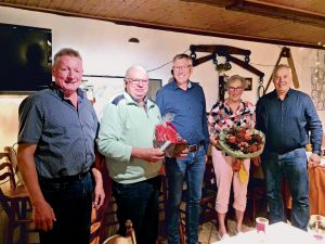 v.l.: Ludger Brinkmann, Wilfried Seemann, Gregor Wenning, Margit Seemann und Gerd Eilering