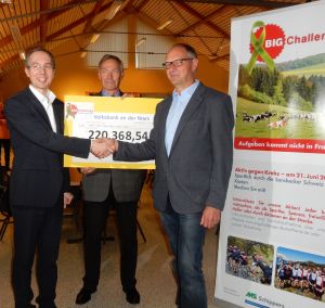 v.l. Dr. F. Kohlhuber, J-P van Ballegooy, G. Biedemann
 - Foto: C. Närmann-Bockholt