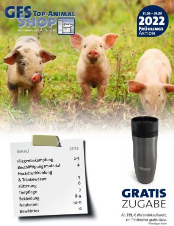 Frühlingsaktion 2022 Schwein