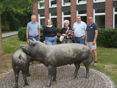 v.l.: Gregor Wenning, Zoé Kröhl, Reinhild Gauglitz, Michael Kleine, Ludger Wittkamp