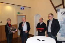 Frau Beckebanze, Herr Beckebanze, Herr Gerdener, Herr Brüninghoff, v. l.