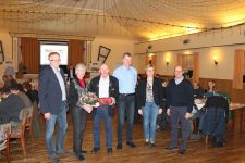 Josef Brüninghoff, Herr und Frau Beckebanze, Jörg Arning, Annette Niggemeyer, Hermann Gerdener, v. l.