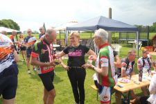Tourpause auf dem Betrieb Ruhoff in Dülmen