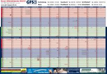 Brunst und Abferkelkalender 2022/2023